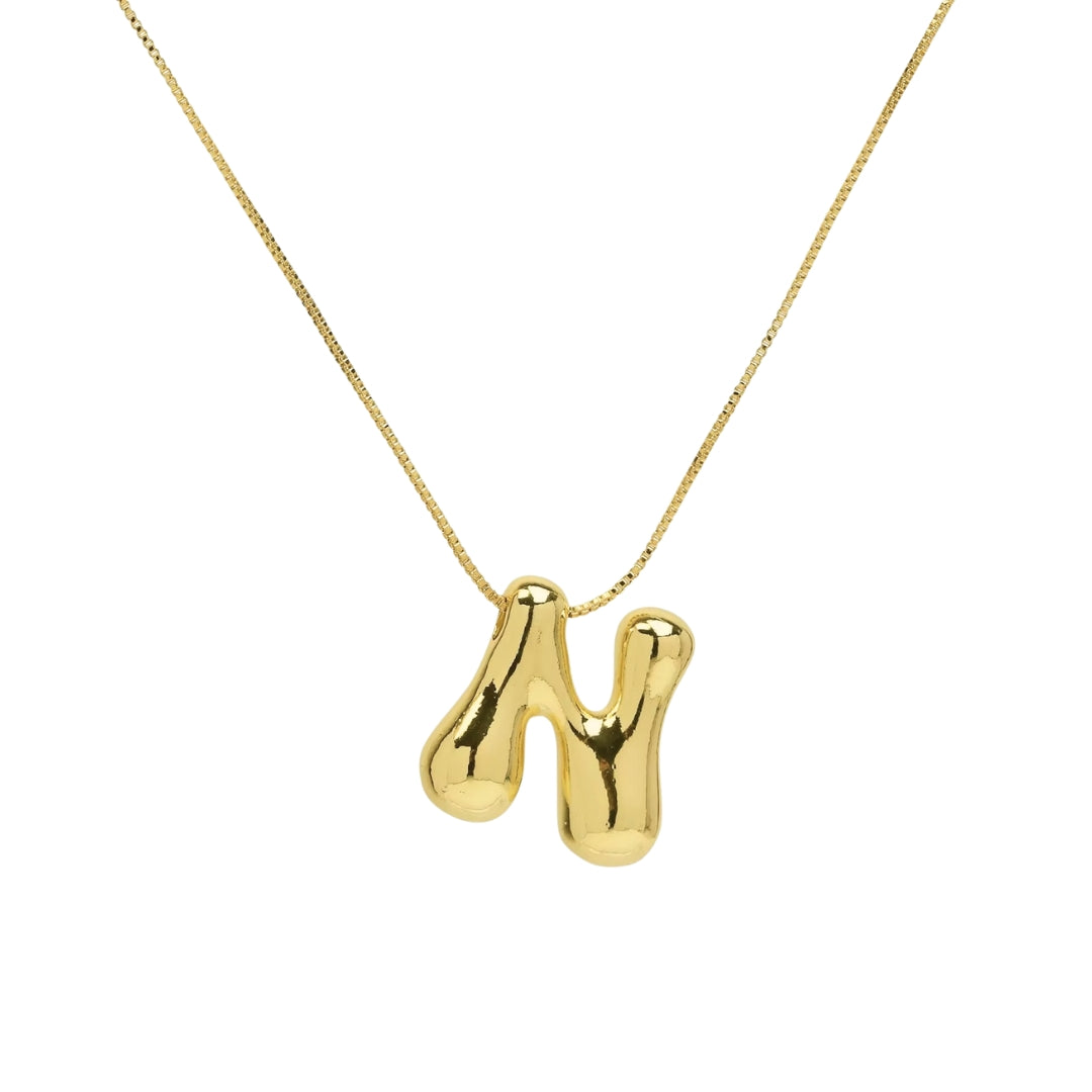 Letter Necklace - Gold