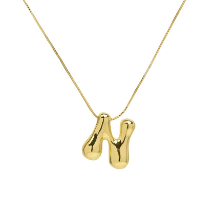 Letter Necklace - Gold