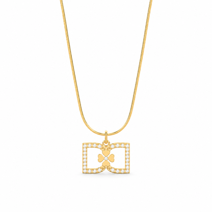 DD Halsband Diamanter - Guld