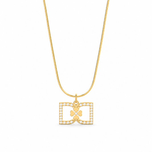 DD Halsband Diamanter - Guld