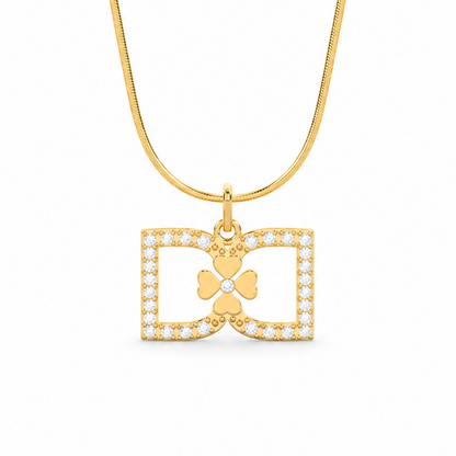 DD Halsband Diamanter - Guld