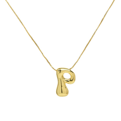 Letter Necklace - Gold