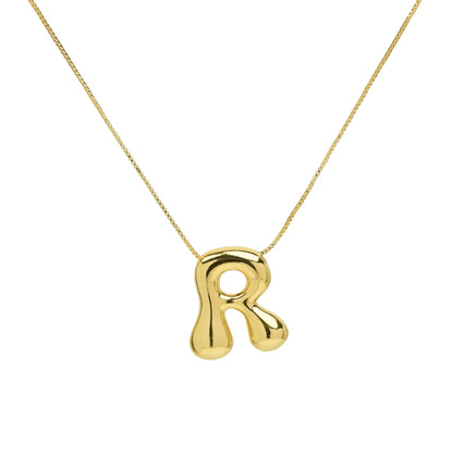 Letter Necklace - Gold