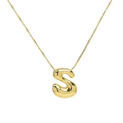 Letter Necklace - Gold