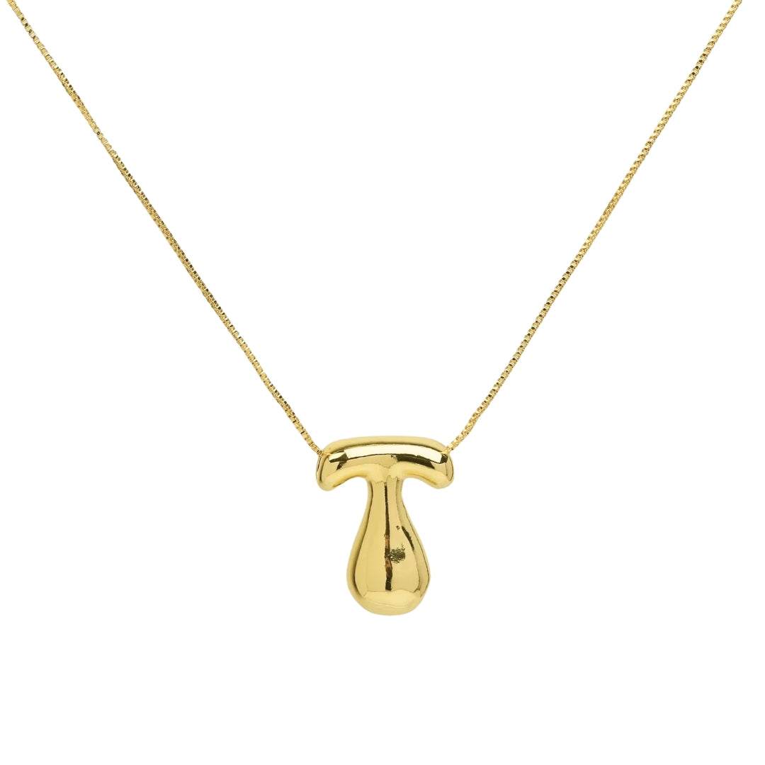 Letter Necklace - Gold