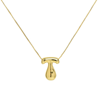 Letter Necklace - Gold