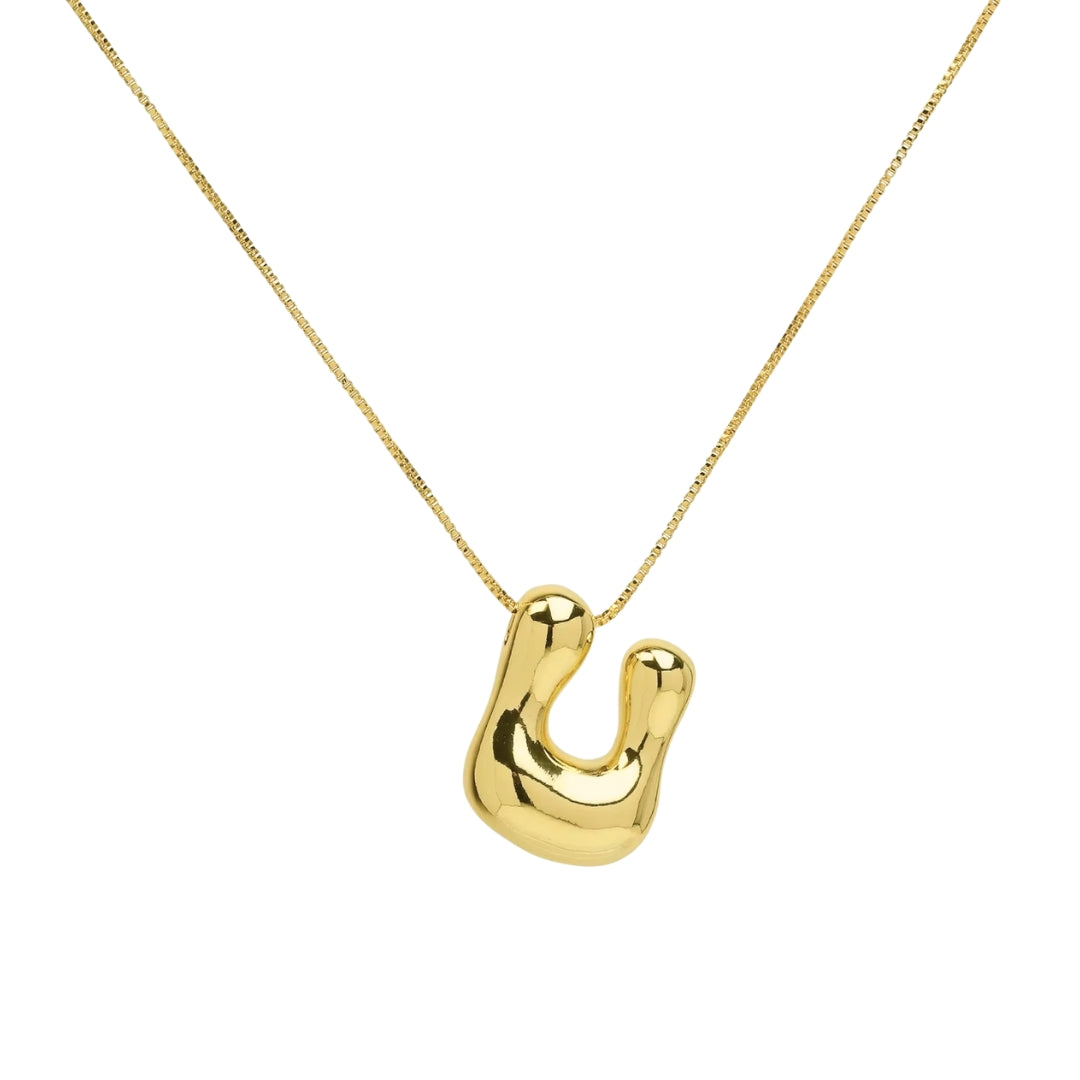 Letter Necklace - Gold