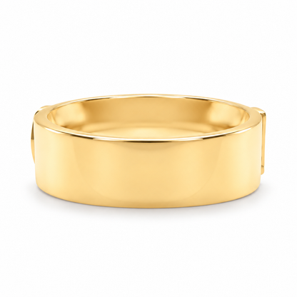 Signatur Diamantring - Guld