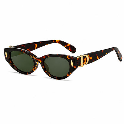 DD Sonnenbrille - Leopard Grün
