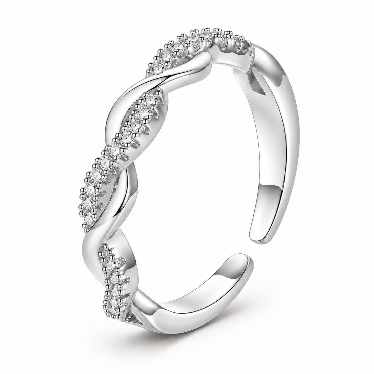 Delphine Ring - Silver