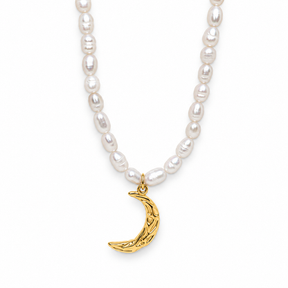 Lila halsband - Guld