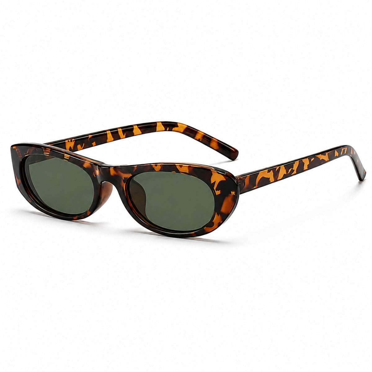 Suki Sonnenbrille - Leopard Grün