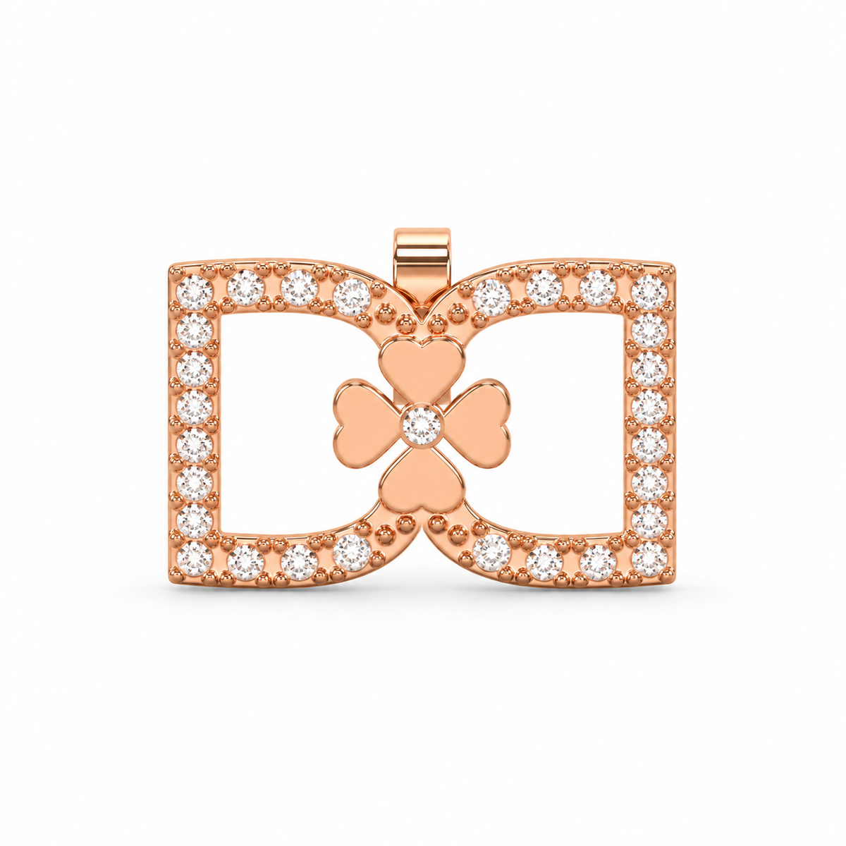 DD Örhängen Diamanter - Roséguld