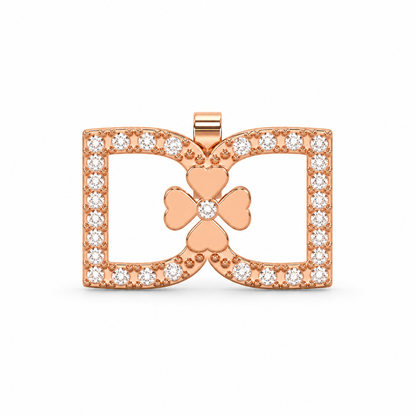 DD Örhängen Diamanter - Roséguld