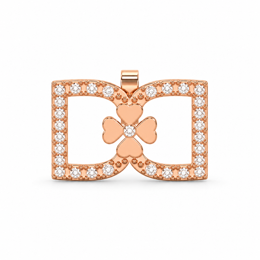 DD Örhängen Diamanter - Roséguld