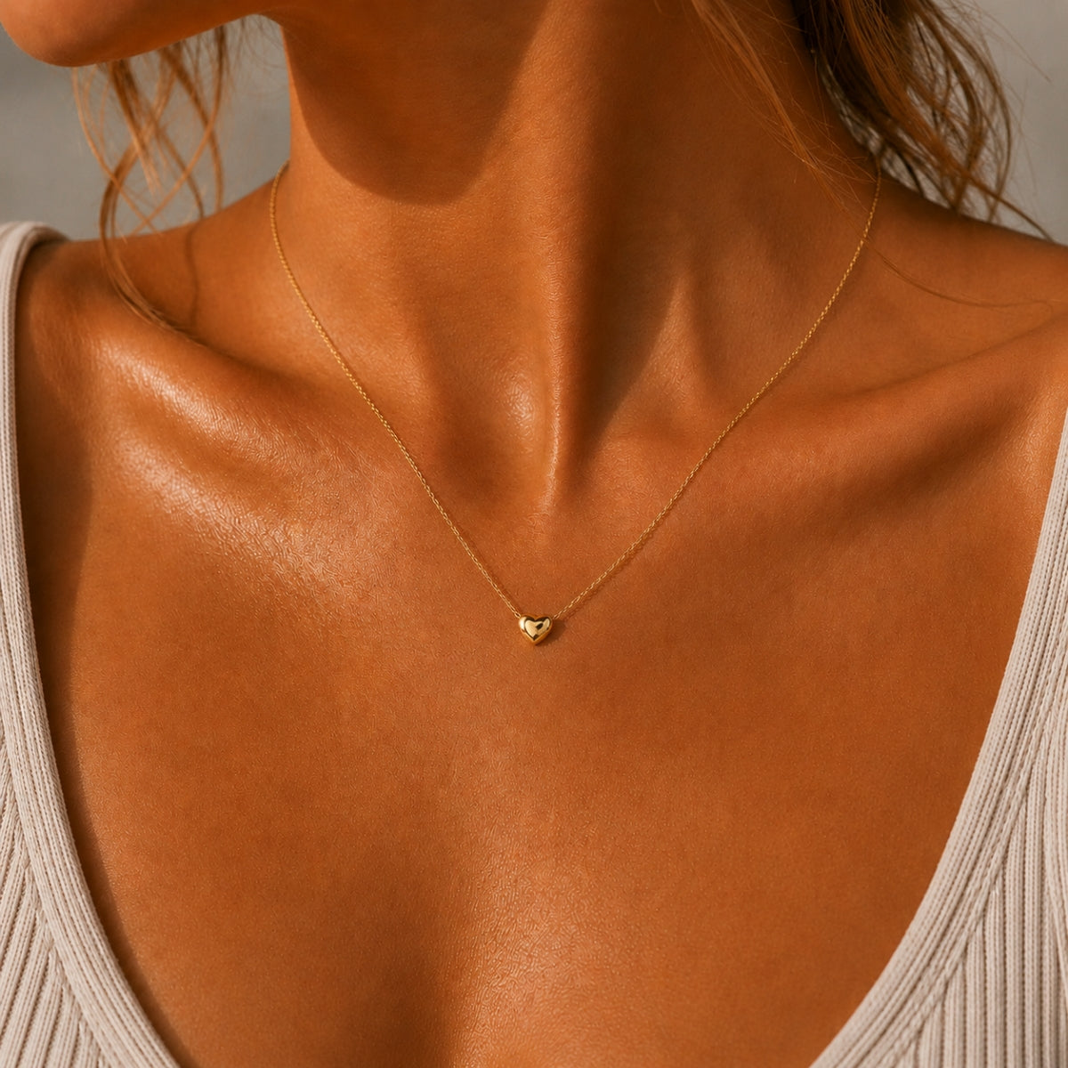 Hart Ketting Petit - Goud